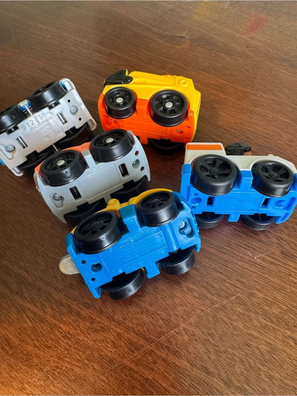 Little People Little Wheelies Set of 5 Kids Toy Vehicles Cars Ambulance